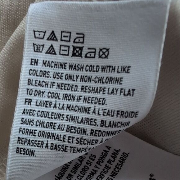 American Eagle Outfitters Cream Floral Long Sleeve Dress - Picture 8 of 9